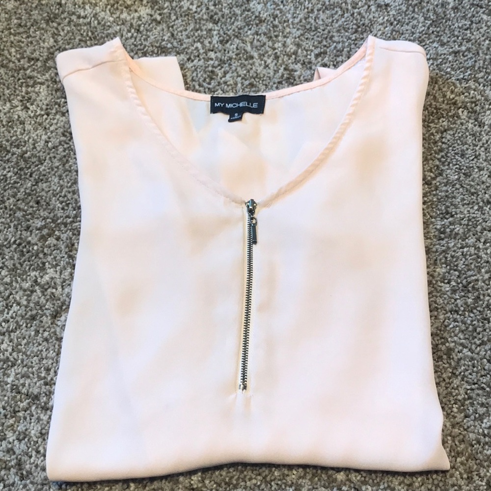 Sip up dress shirt